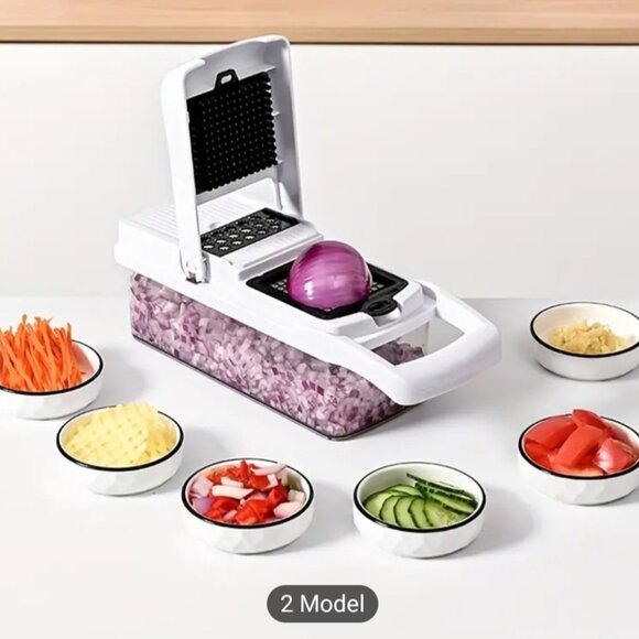 16 in 1 Multifunctional Vegetable CHOPPER MINCER, SHREDER ,DICER,SLICER&CUTTER - Picture 5 of 5